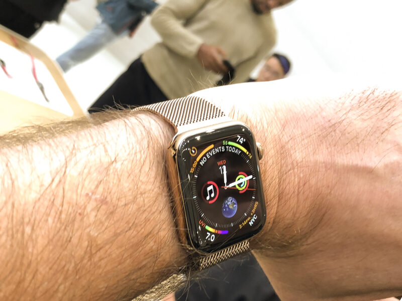 apple watch gold