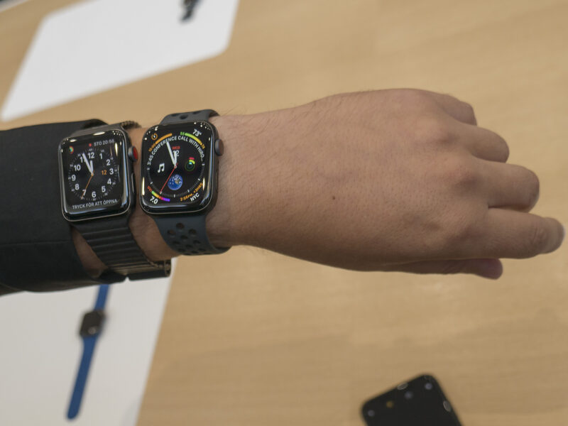 apple watch old and new