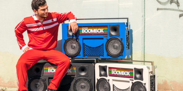 6 wireless boomboxes