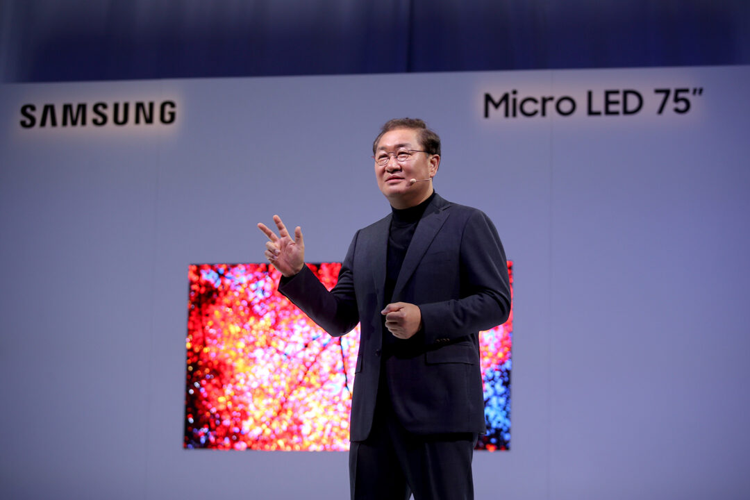 Samsung Modular Micro LED Technology at CES