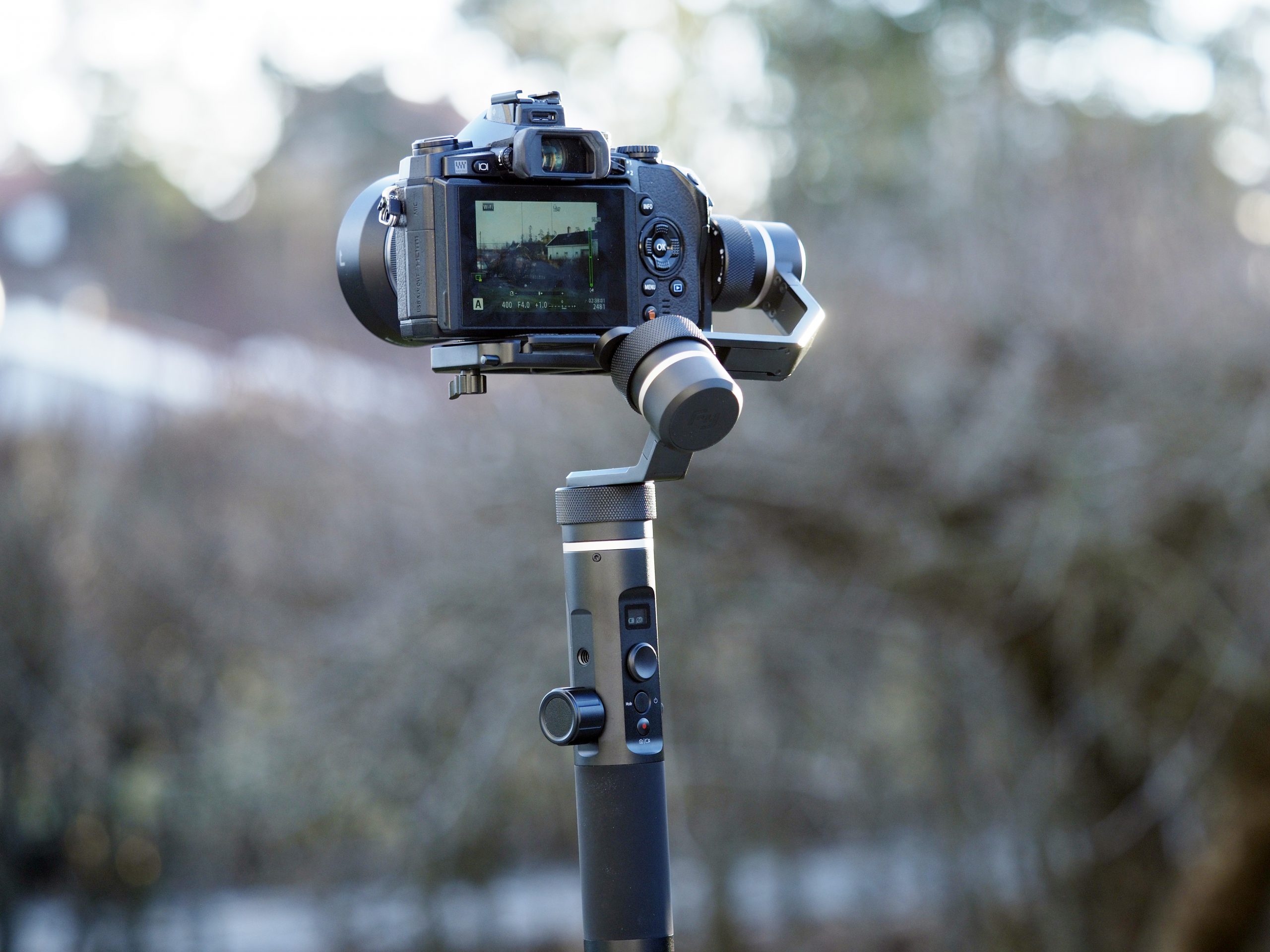 Feiyu G6 Plus Review Stable control of the camera