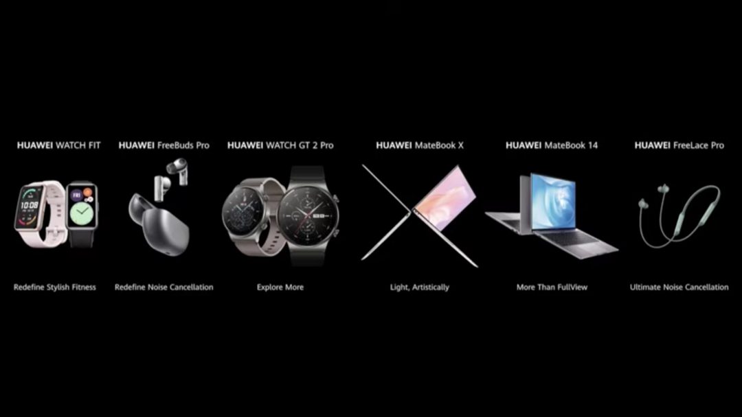 New smart watch, earbuds and laptops from Huawei