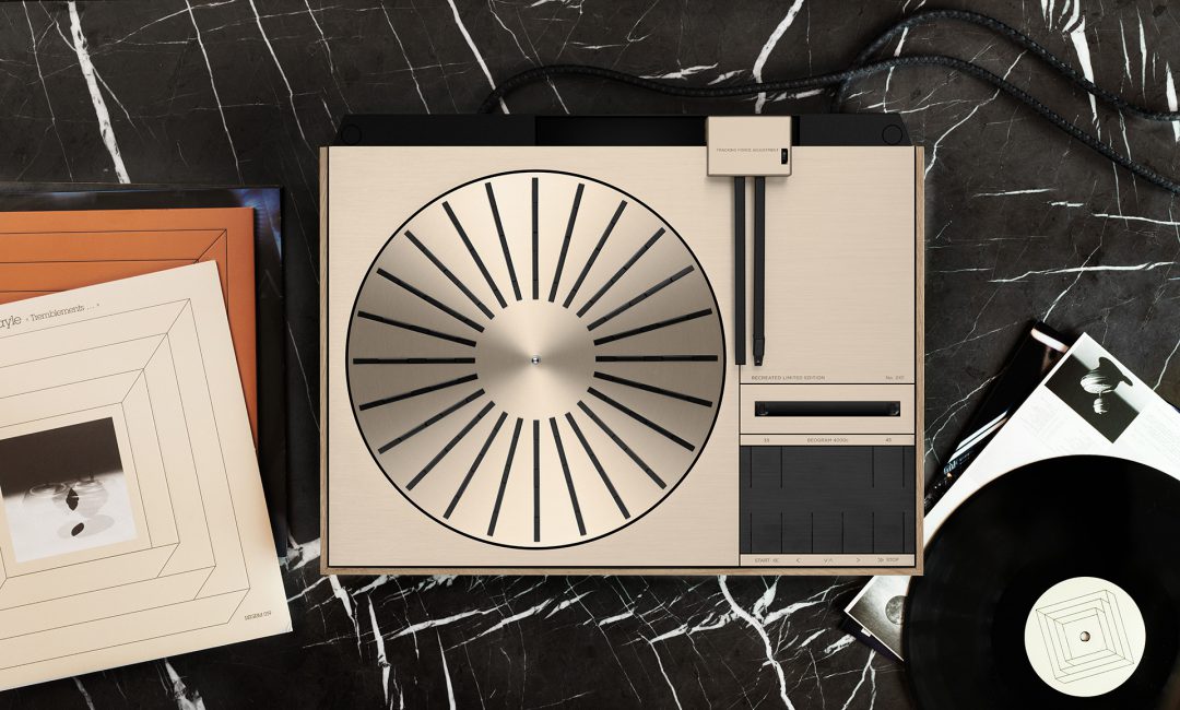 Beogram 4000c Recreated Limited Edition turntable from Bang & Olufsen