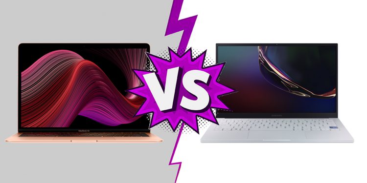 Apple MacBook Air 13 (2020) vs Samsung Galaxy Book Ion