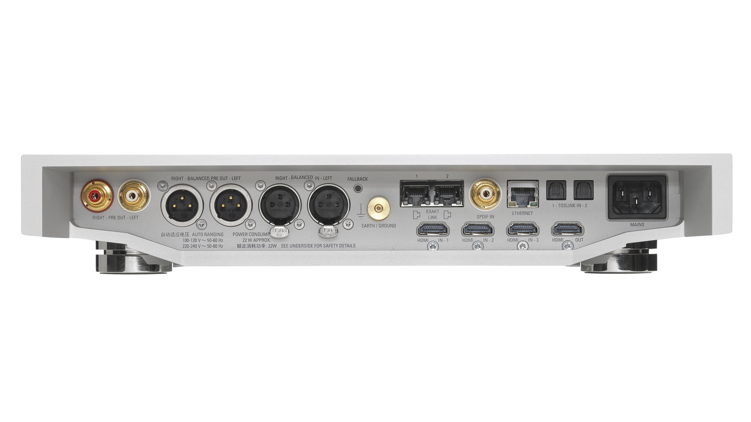 Linn Klimax DSM rear silver