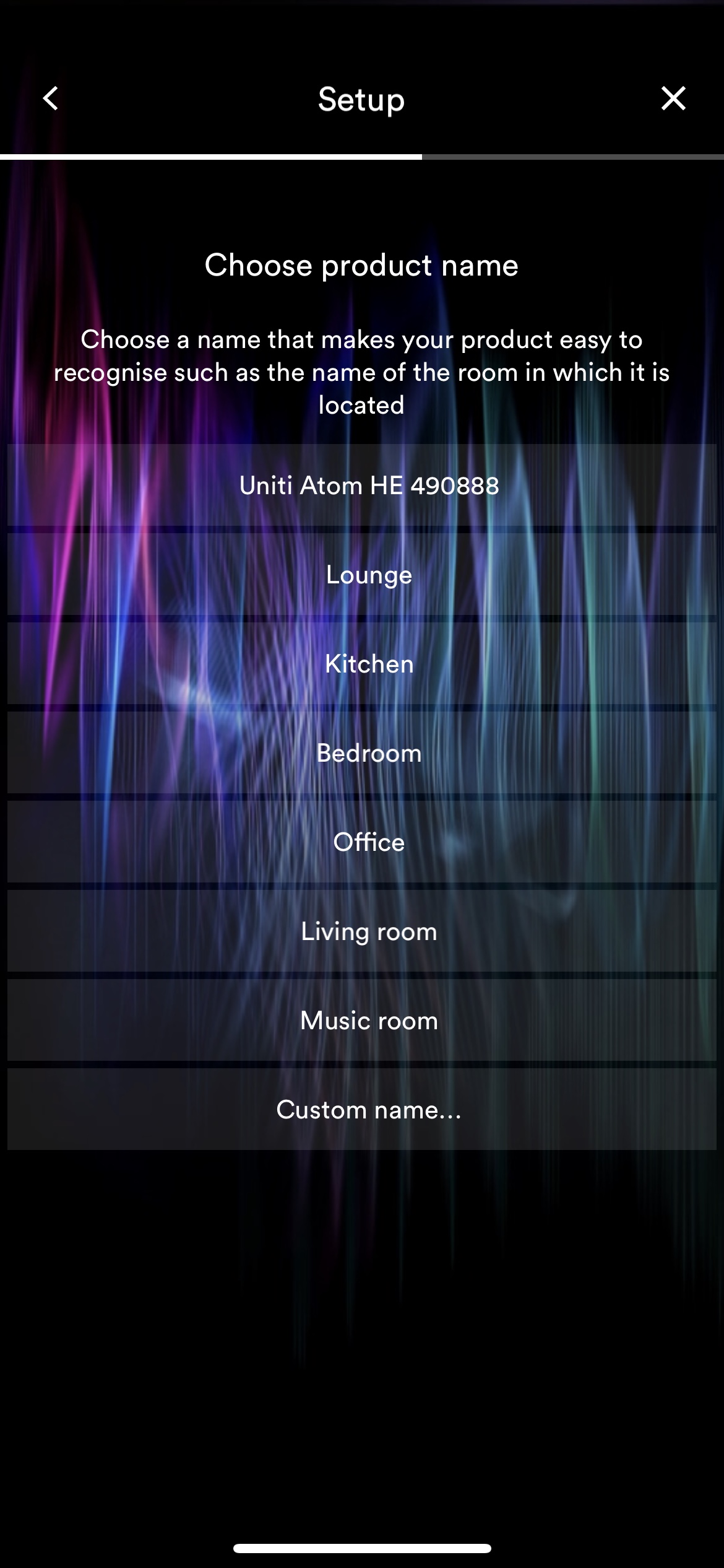 Naim Uniti Atom Headphone Edition - app setup
