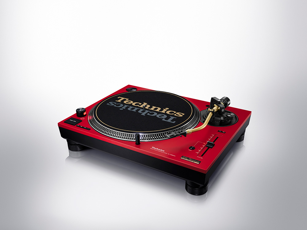Technics celebrates 50 years with colourful turntable