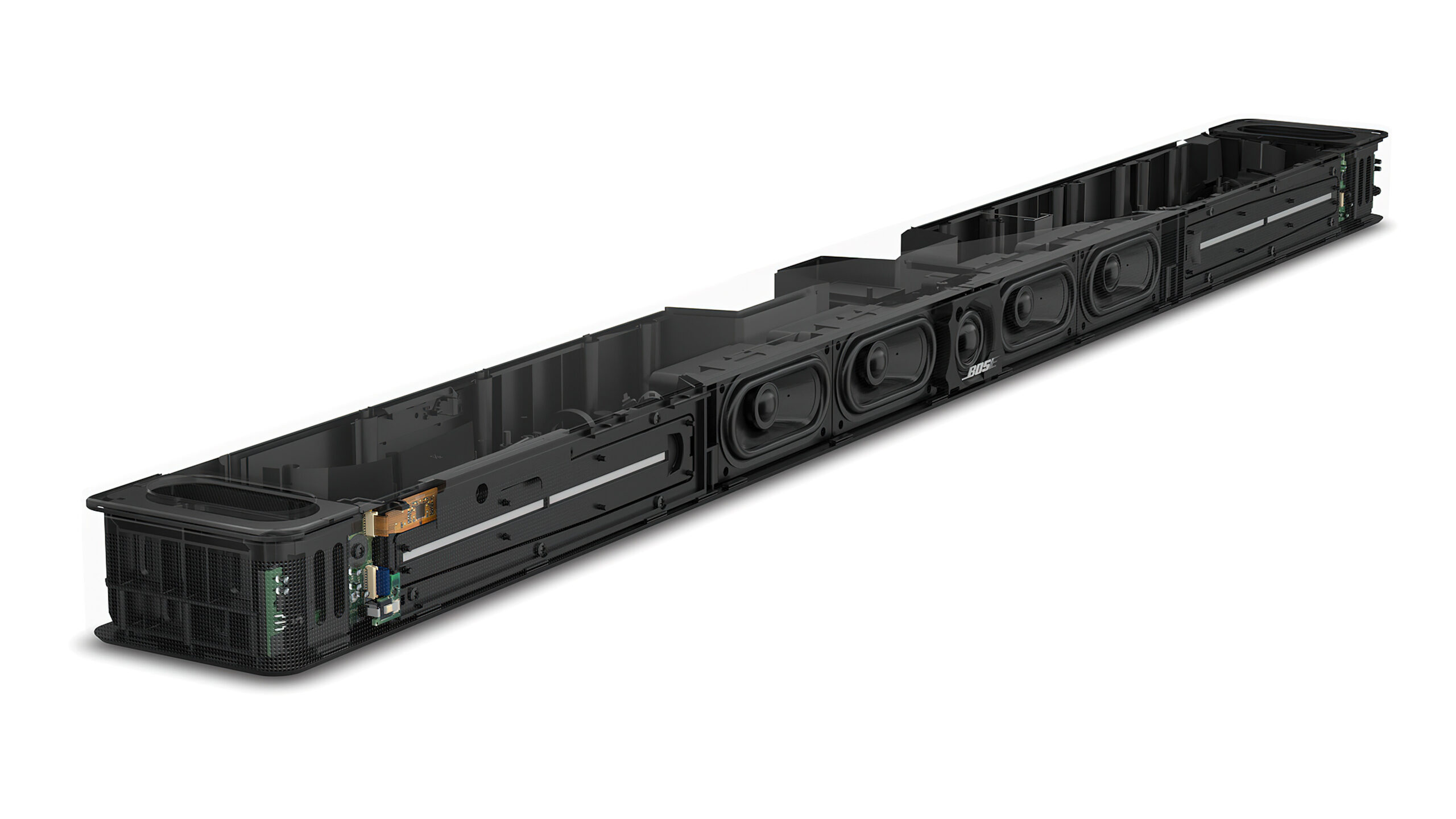 Bose Smart Soundbar 900 exploded scaled 1 Bose Smart Soundbar 900 exploded scaled 1