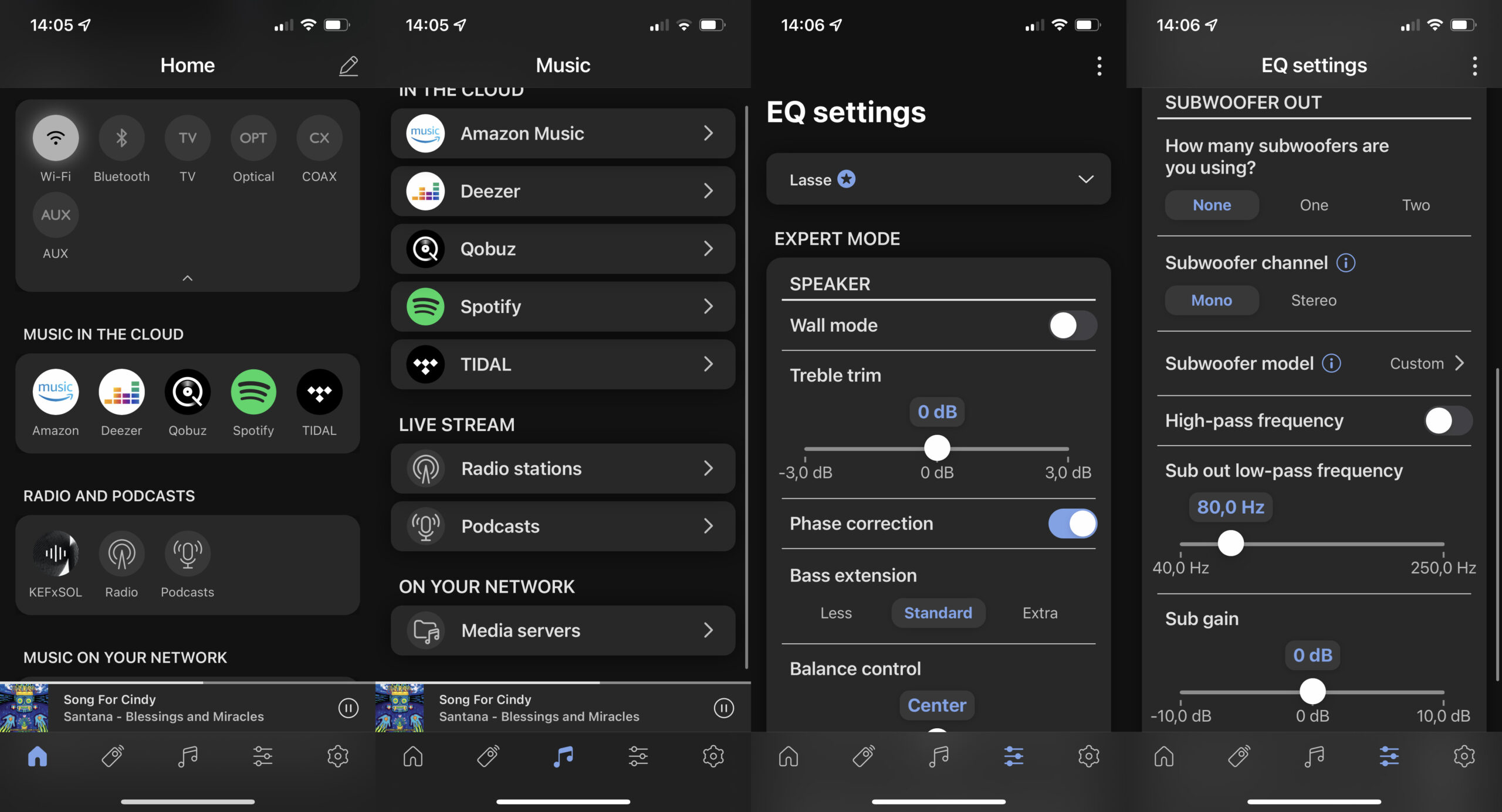 LS 60 Connect app LS 60 Connect app