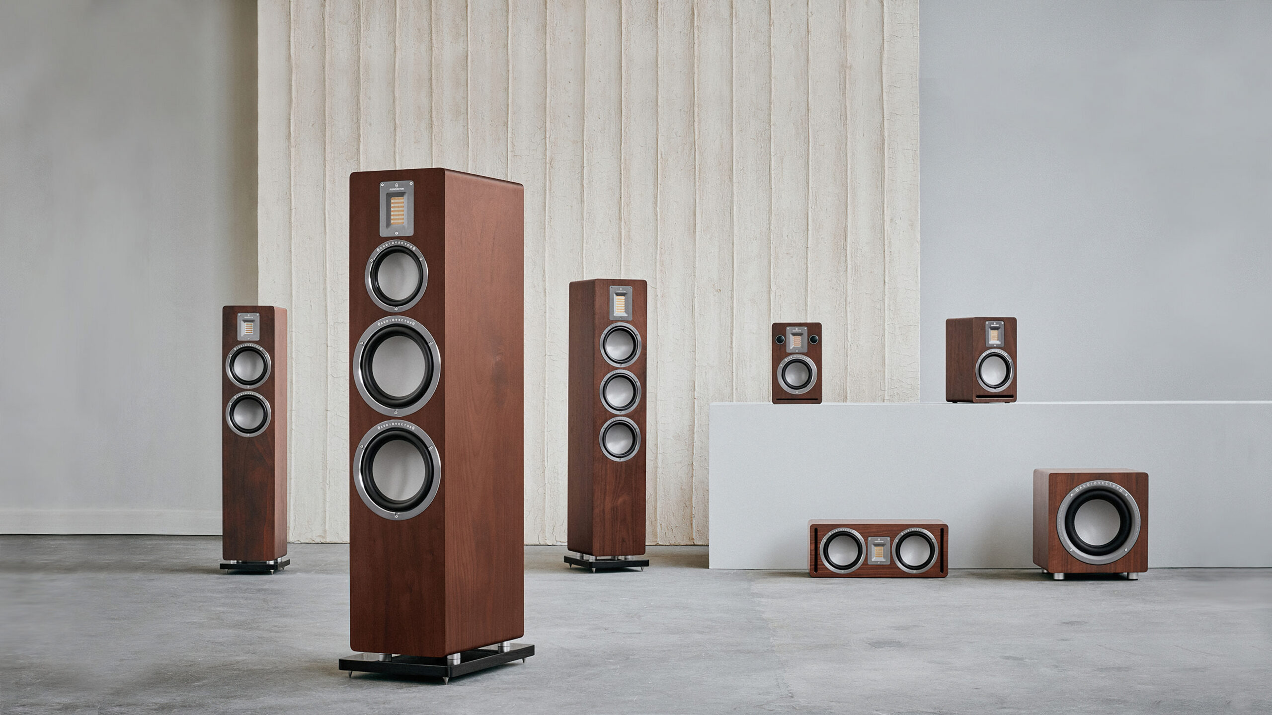 Audiovector QR7 walnut family scaled 1
