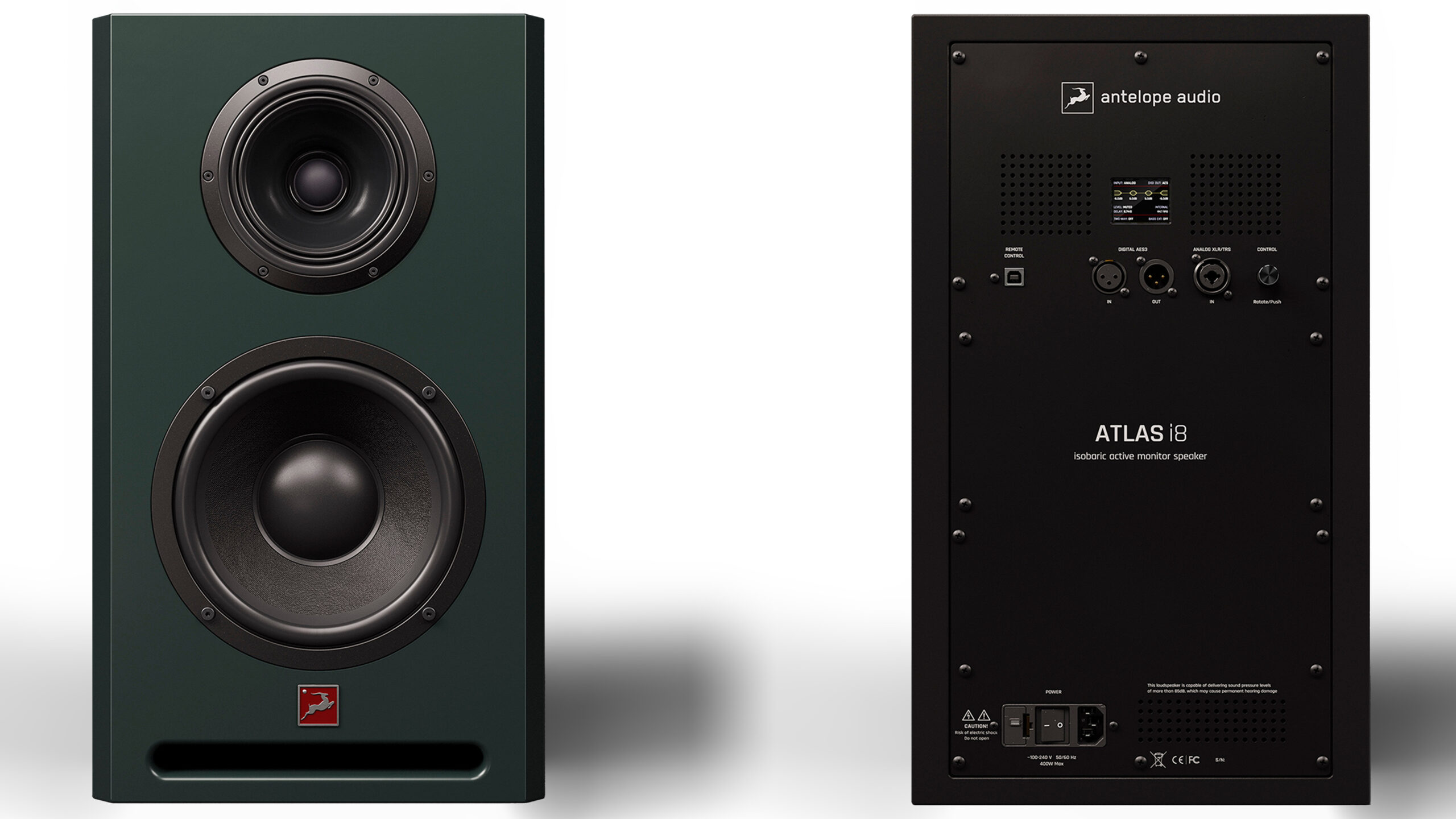 Antelope Audio Atlas i8 front & back