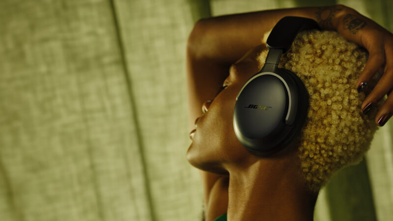 Bose QuietComfort Ultra Headphones lifestyle AI expanded