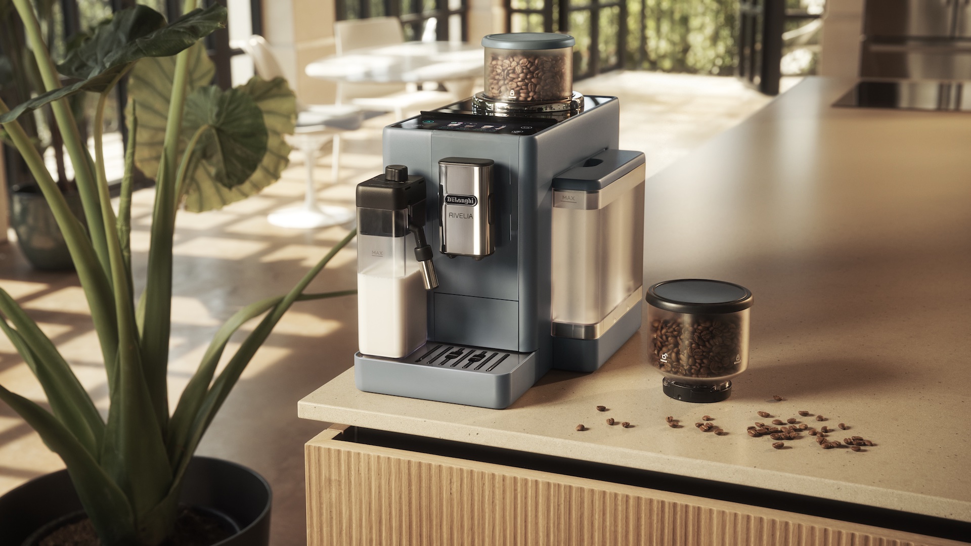 De'Longhi Rivelia Automatic Compact Bean to Cup Coffee Machine