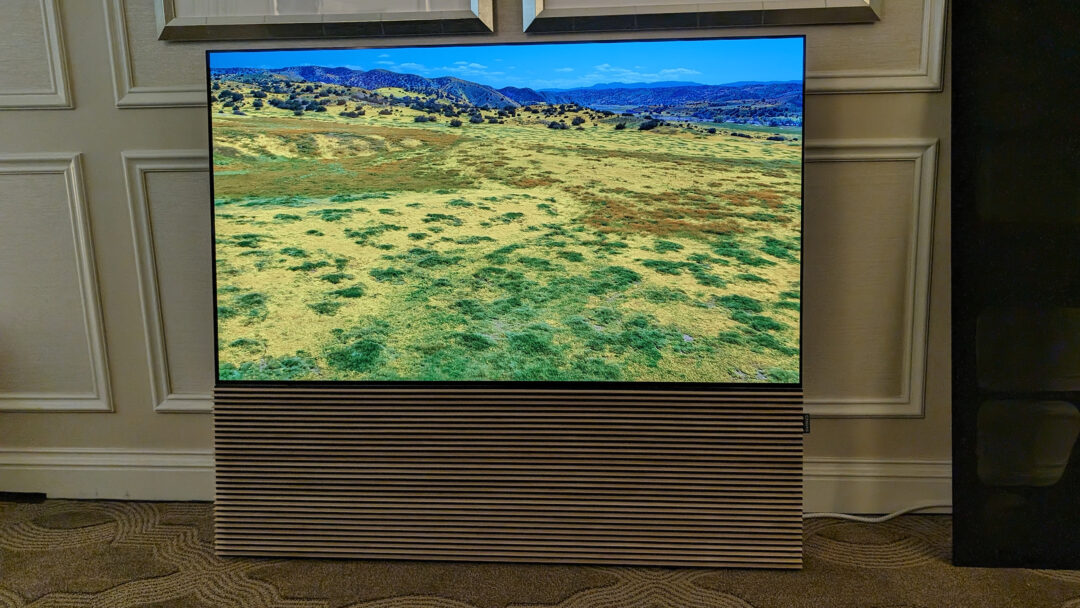 CES 2024: The Canvas speaker can fit any TV