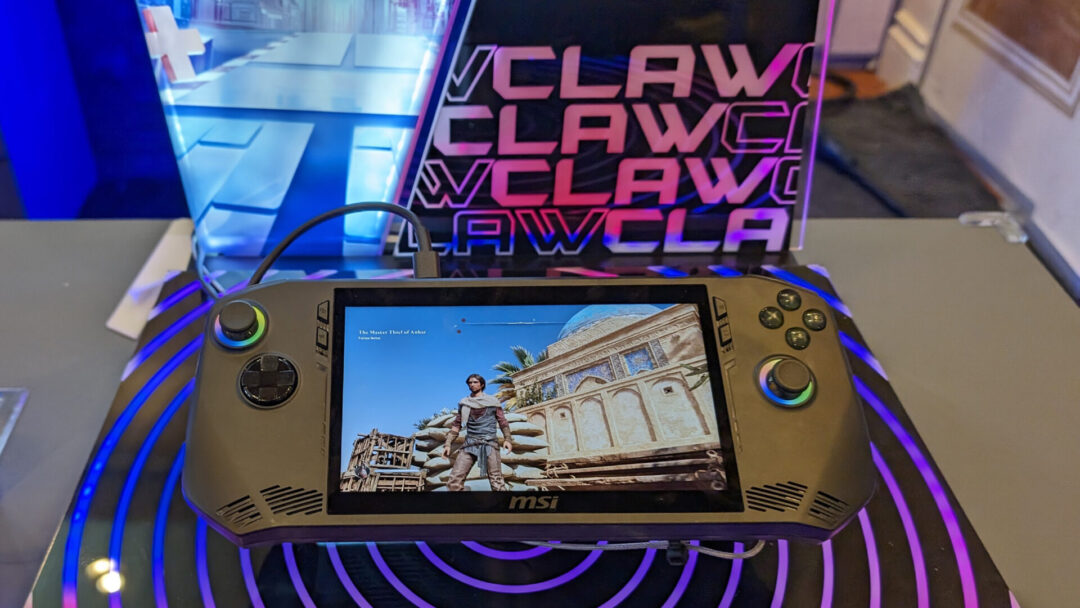 CES 2024: Handheld console with new Intel graphics