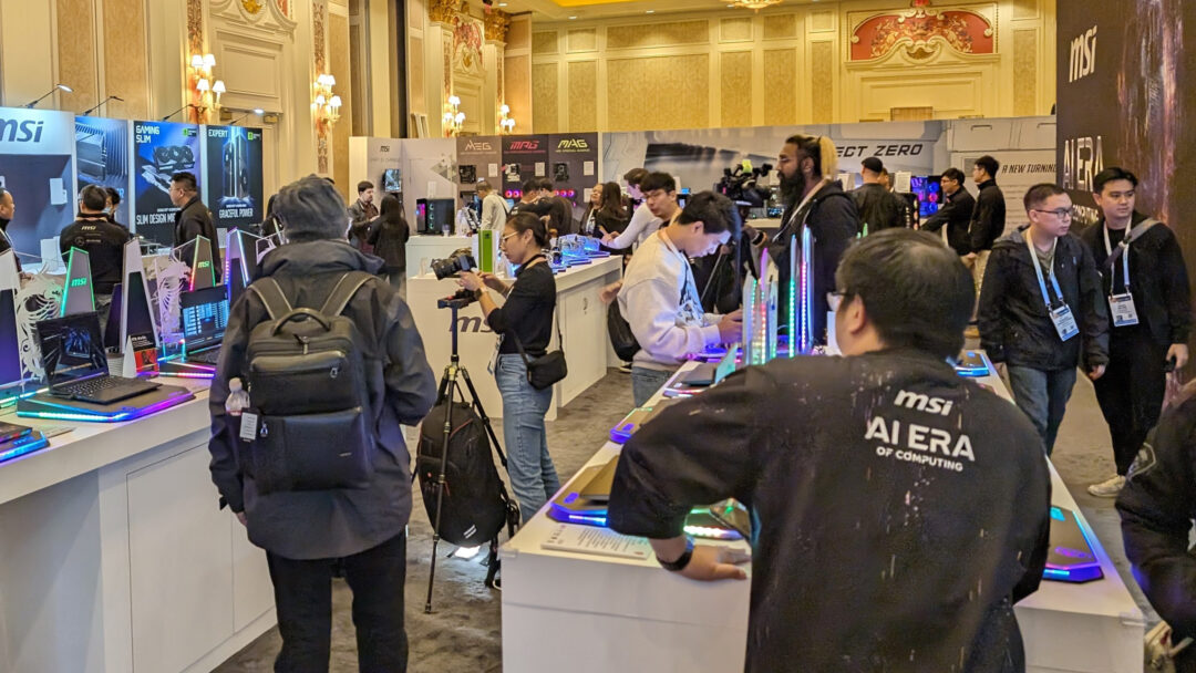 CES 2024: Focus on AI – and big screen gaming – at MSI