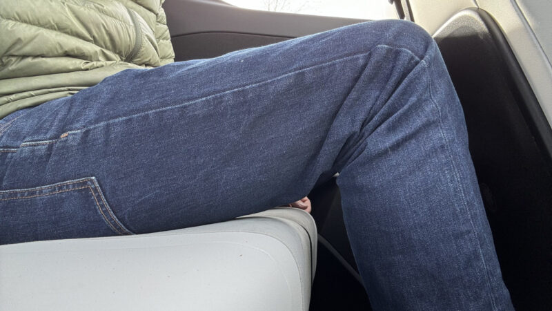 Fisker Ocean backseats leg space