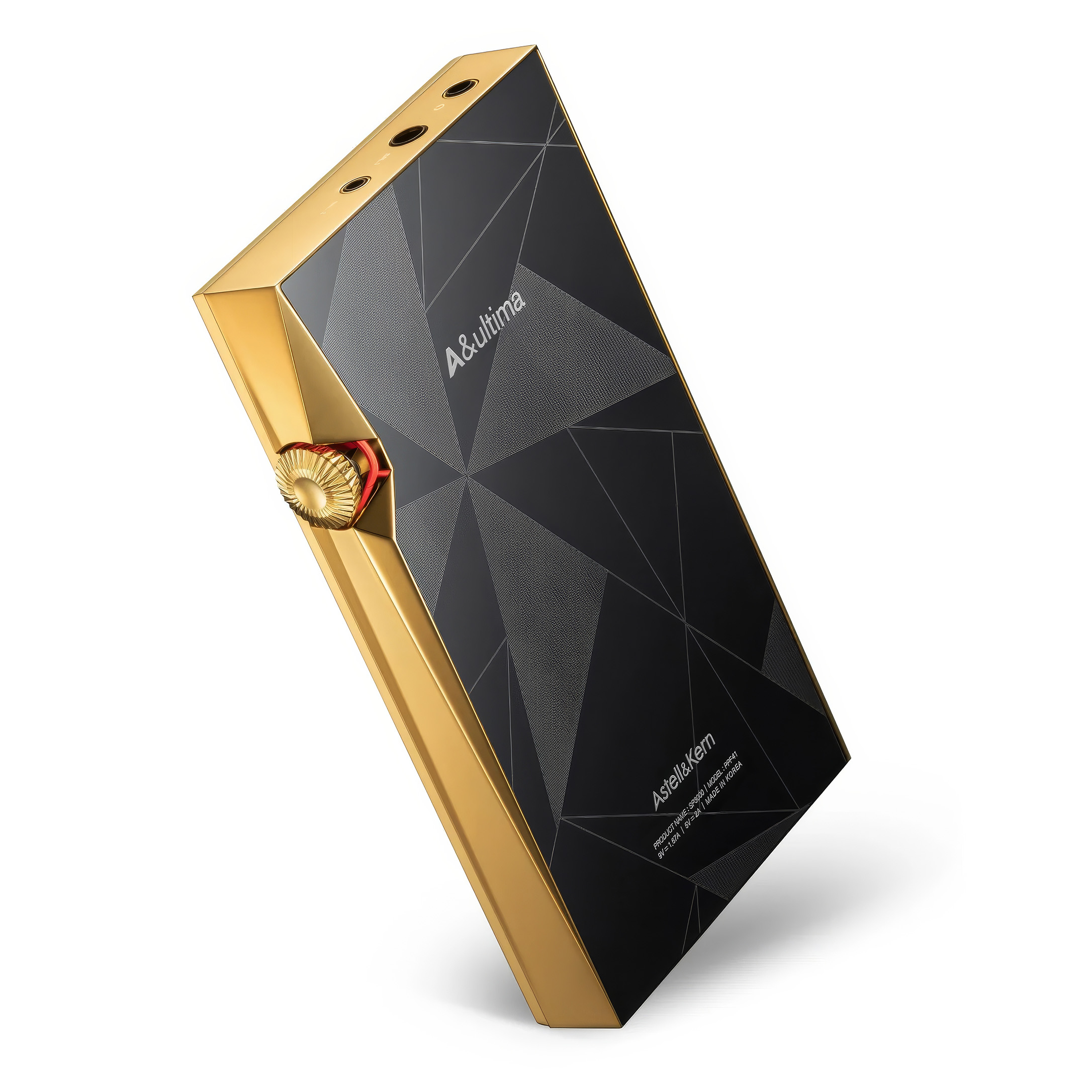 astell-kern-sp3000 24K Gold back